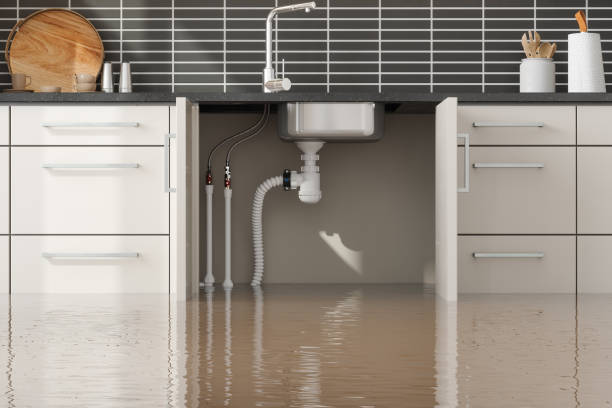 Water damage restoration process in Harvey, ND